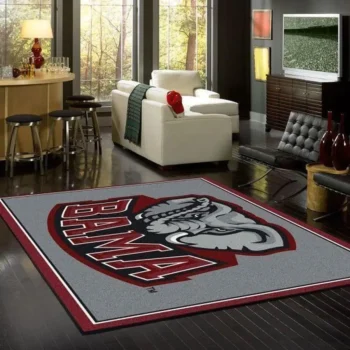 Alabama Crimson Tide Area Rug Football Team Logo Carpet Living Room Rugs Rug Regtangle Carpet Floor Decor Home Decor 0
