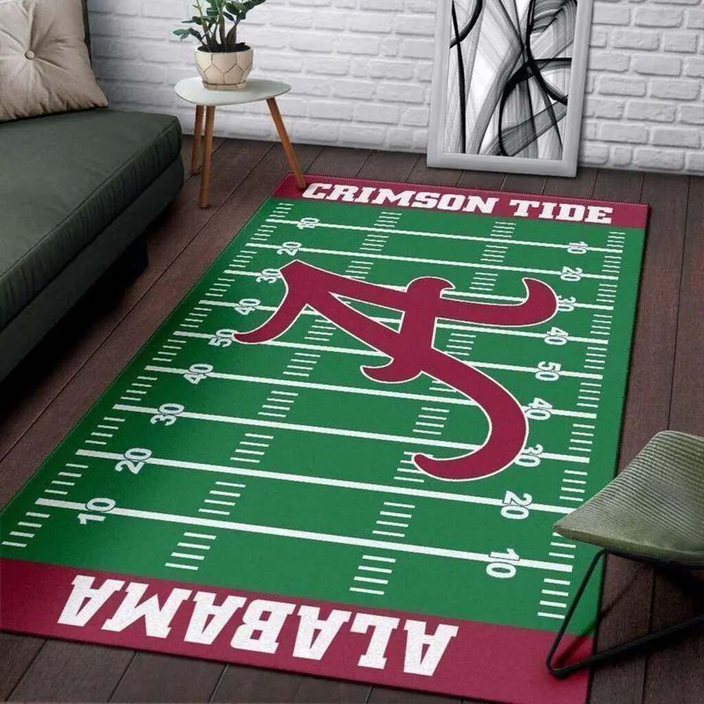 Alabama Crimson Tide Home Field Area Rugs Football Team Logo Carpet Living Room Rugs Floor Home Decor F102130 0 Alabama Crimson Tide Home Field Area Rugs Football Team Logo Carpet Living Room Rugs Floor Home Decor F102130 0