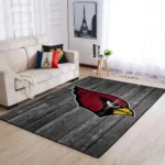 Arizona Cardinals Nfl Area Rugs Football Living Room Carpet Team Logo Wooden Home Rug Regtangle Carpet Floor Decor Home Decor 0