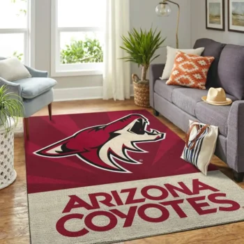 Arizona Coyotes Nhl Area Rugs Team Logo Living Room Carpet Sports Rug Regtangle Carpet Floor Decor Home Decor 0