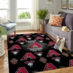 Arizona Diamondbacks Living Room Area No2005 Rug Living Room Area Rug Home Decor 0