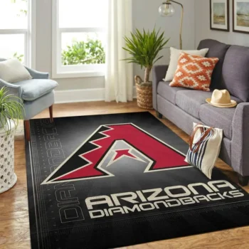 Arizona Diamondbacks Mlb Area Rugs Team Logo Living Room Carpet Sports Rug Regtangle Carpet Floor Decor Home Decor 0