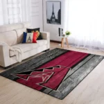 Arizona Diamondbacks Mlb Team Logo Area Rugs Wooden Style Living Room Carpet Sports Rug Regtangle Carpet Floor Decor Home Decor 0