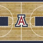 Arizona Wildcats Basketball Court Rug Area Rug Living Room Carpet Rug Regtangle Carpet Floor Decor Home Decor 0
