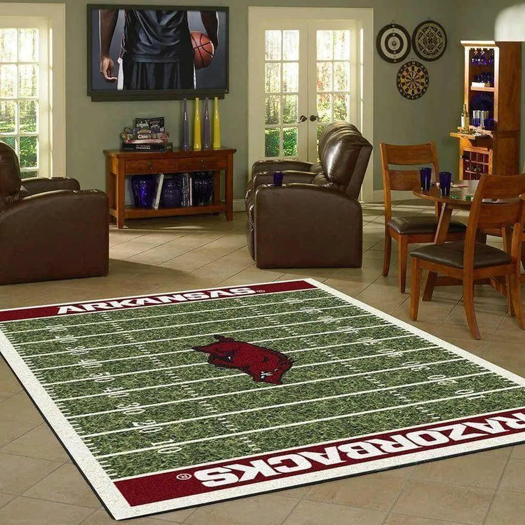 Arkansas Razorbacks Home Field Area Rug Football Team Logo Carpet Living Room Rugs Rug Regtangle Carpet Floor Decor Home Decor V17257 0 Arkansas Razorbacks Home Field Area Rug Football Team Logo Carpet Living Room Rugs Rug Regtangle Carpet Floor Decor Home Decor V17257 0