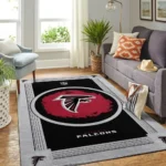Atlanta Falcons Area Rug Nfl Football Team Logo Carpet Living Room Rugs Rug Regtangle Carpet Floor Decor Home Decor 0