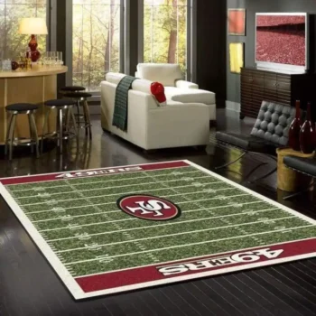 Atlanta Falcons Arealiving Nfl Football Team Logo Carpet Home Decor Area Rug Living Room 0