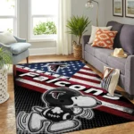 Atlanta Falcons Nfl Area Rugs American Flag Snoopy Living Room Carpet Team Logo Sports Rug Regtangle Carpet Floor Decor Home Decor 0