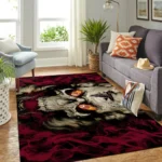 Atlanta Falcons Nfl Area Rugs Team Logo Skull Style Living Room Carpet Sports Rug Regtangle Carpet Floor Decor Home Decor 0