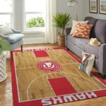 Atlanta Hawks Area Rug Nba Basketball Team Logo Carpet Living Room Rugs Rug Regtangle Carpet Floor Decor Home Decor V4643 0