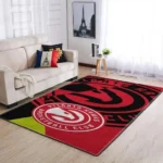 Atlanta Hawks Area Rug Nba Basketball Team Logo Carpet Living Room Rugs Rug Regtangle Carpet Floor Decor Home Decor V4650 0