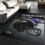 Baltimore Ravens Nfl 10 Area Rug Living Room And Bed Room Rug Rug Regtangle Carpet Floor Decor Home Decor 0