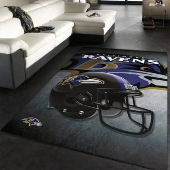 Baltimore Ravens Nfl 10 Area Rug Living Room And Bed Room Rug Rug Regtangle Carpet Floor Decor Home Decor 0