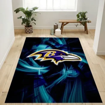 Baltimore Ravens Nfl 18 Area Rug Living Room And Bed Room Rug Rug Regtangle Carpet Floor Decor Home Decor 0