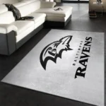 Baltimore Ravens Nfl 24 Area Rug Living Room And Bed Room Rug Rug Regtangle Carpet Floor Decor Home Decor 0