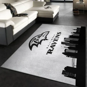 Baltimore Ravens Nfl 30 Area Rug Living Room And Bed Room Rug Rug Regtangle Carpet Floor Decor Home Decor 0