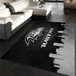 Baltimore Ravens Nfl 32 Area Rug Living Room And Bed Room Rug Rug Regtangle Carpet Floor Decor Home Decor 0