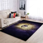 Baltimore Ravens Nfl 35 Area Rug Living Room And Bed Room Rug Rug Regtangle Carpet Floor Decor Home Decor 0