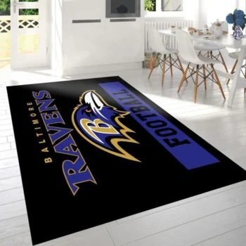 Baltimore Ravens Nfl 8 Area Rug Living Room And Bed Room Rug Rug Regtangle Carpet Floor Decor Home Decor 0