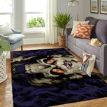 Baltimore Ravens Nfl Area Rugs Team Logo Skull Style Living Room Carpet Sports Rug Regtangle Carpet Floor Decor Home Decor 0