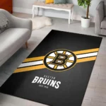 Boston Bruins Area Rugs Nhl Hockey Living Room Carpet Team Logo Floor Home Decor 2002204 Rug Regtangle Carpet Floor Decor Home Decor 0