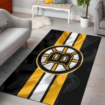 Boston Bruins Area Rugs Nhl Hockey Living Room Carpet Team Logo Floor Home Decor 2002205 Rug Regtangle Carpet Floor Decor Home Decor 0