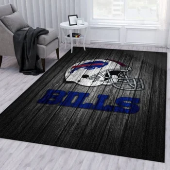 Buffalo Bills Nfl Logo Area Rug For Gift Living Room Rug Home Us Decor 0