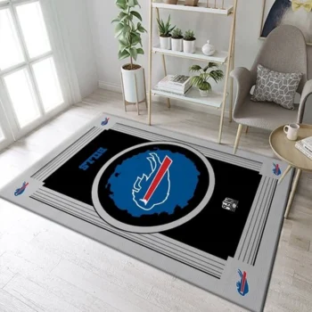 Buffalo Bills Nfl Logo Style Rug Room Carpet Custom Area Floor Home De 0
