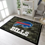 Buffalo Bills Nfl Team Logo Camo Style Nice Gift Home Decor Rectangle 0