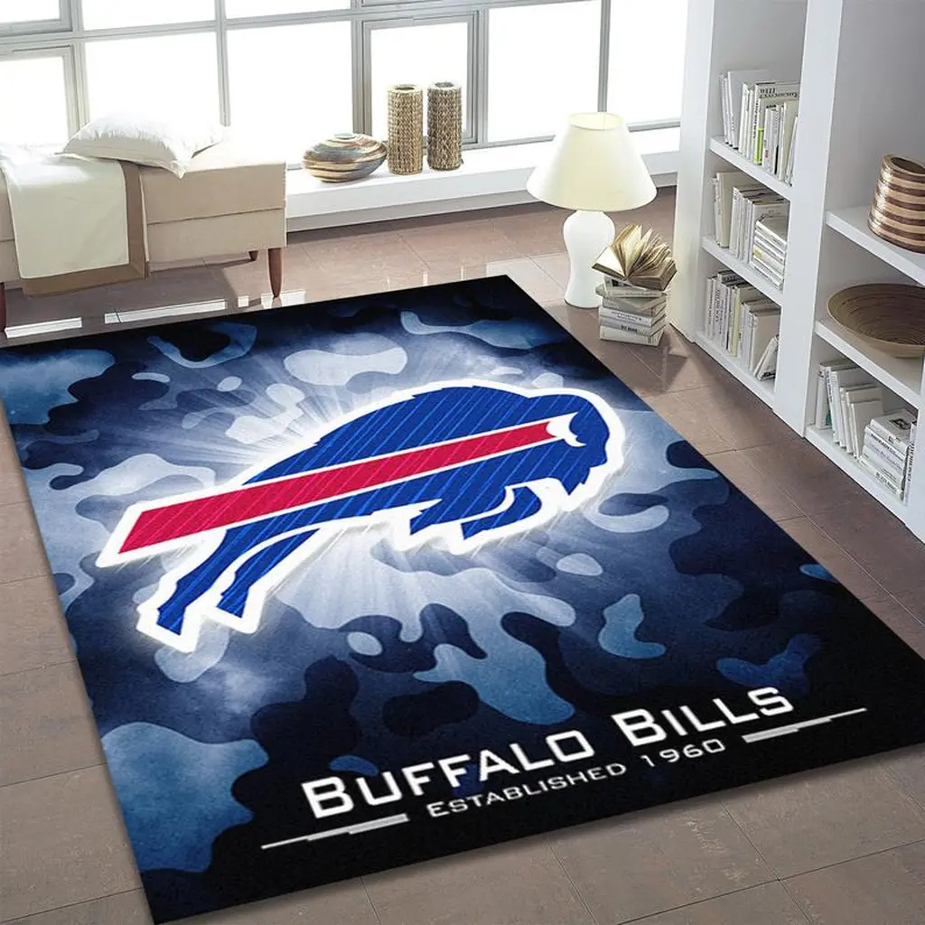Buffalo Bills Rug Area Rug American Football Floor Carpet Nfl Decor Sport Decor 0 Buffalo Bills Rug Area Rug American Football Floor Carpet Nfl Decor Sport Decor 0