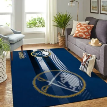Buffalo Sabres Area Rugs Nhl Hockey Living Room Carpet Team Logo Floor Home Decor 20030445 Rug Regtangle Carpet Floor Decor Home Decor 0