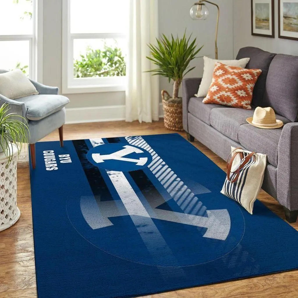 Byu Cougars Ncaa 1 Area Rug Living Room And Bed Room Rug Rug Regtangle Carpet Floor Decor Home Decor 0 Byu Cougars Ncaa 1 Area Rug Living Room And Bed Room Rug Rug Regtangle Carpet Floor Decor Home Decor 0