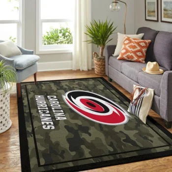 Carolina Hurricanes Living Room Area No2360 Rug Living Room Area Rug Home Decor 0