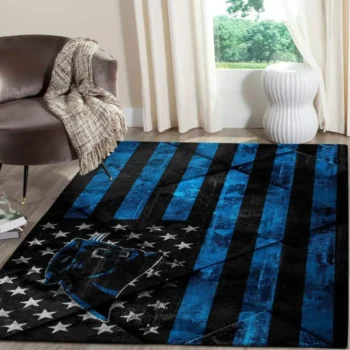 Carolina Panthers Area Rug Nfl Football Team Logo Carpet Living Room Rugs Rug Regtangle Carpet Floor Decor Home Decor V3341 0