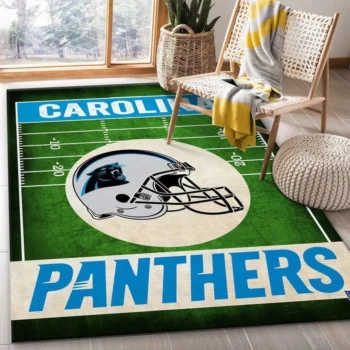 Carolina Panthers Nfl Football 25 Area Rug Living Room And Bed Room Rug Rug Regtangle Carpet Floor Decor Home Decor 0