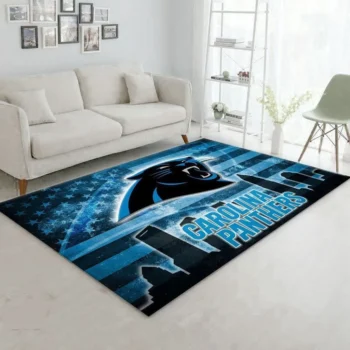 Carolina Panthers Nfl Football 40 Area Rug Living Room And Bed Room Rug Rug Regtangle Carpet Floor Decor Home Decor 0