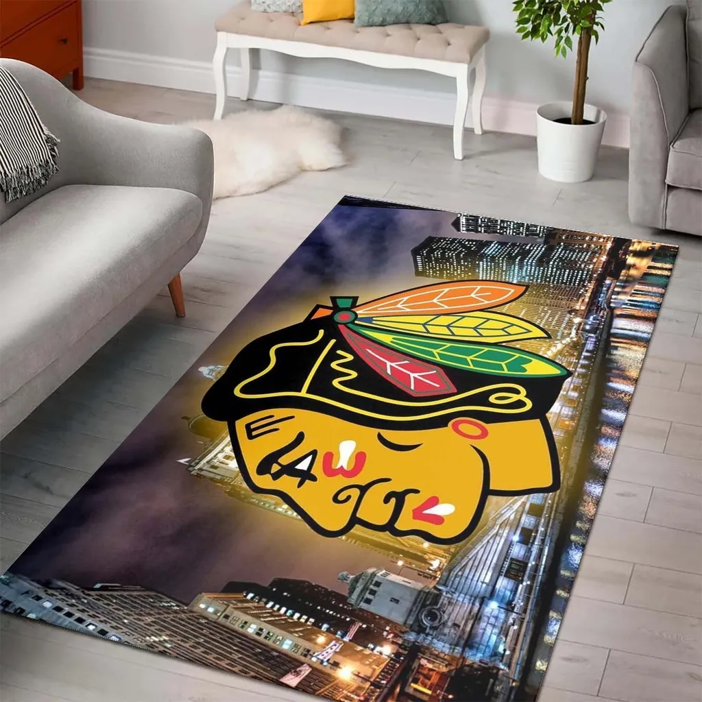 Chicago Blackhawks Area Rug Nhl Ice Hockey Team Logo Carpet Living Room Rugs Rug Regtangle Carpet Floor Decor Home Decor V5036 0 Chicago Blackhawks Area Rug Nhl Ice Hockey Team Logo Carpet Living Room Rugs Rug Regtangle Carpet Floor Decor Home Decor V5036 0
