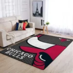 Chicago Bulls Nba Area Rugs Team Logo Living Room Carpet Sports Rug Regtangle Carpet Floor Decor Home Decor 0