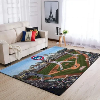 Chicago Cubs Area Rug Mlb Baseball Team Logo Carpet Living Room Rugs Rug Regtangle Carpet Floor Decor Home Decor V963 0