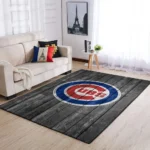 Chicago Cubs Mlb Area Rugs Baseball Living Room Carpet Team Logo Wooden Home Rug Regtangle Carpet Floor Decor Home Decor 0