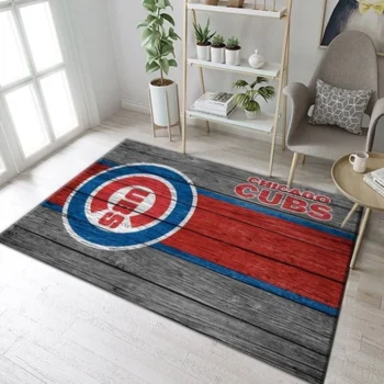 Chicago Cubs Mlb Team Logo Wooden Style Style Nice Gift Home Decor Rec 0