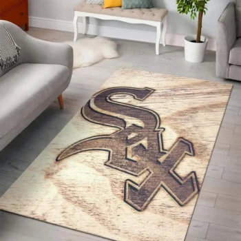Chicago White Sox Area Rug Mlb Baseball Team Logo Carpet Living Room Rugs Rug Regtangle Carpet Floor Decor Home Decor V597 0