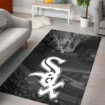 Chicago White Sox Area Rug Mlb Baseball Team Logo Carpet Living Room Rugs Rug Regtangle Carpet Floor Decor Home Decor V600 0