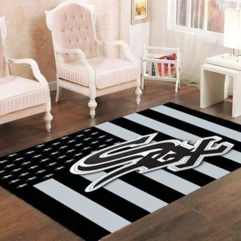 Chicago White Sox Area Rug Mlb Baseball Team Logo Carpet Living Room Rugs Rug Regtangle Carpet Floor Decor Home Decor V612 0