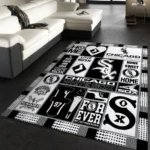Chicago White Sox Mlb 12 Area Rug Living Room And Bed Room Rug Rug Regtangle Carpet Floor Decor Home Decor 0