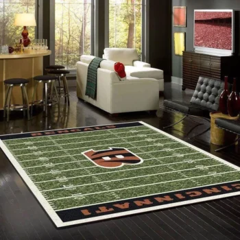 Cincinnati Bengals Area Rug Nfl Football Living Room Carpet Home Rug Regtangle Carpet Floor Decor Home Decor 0