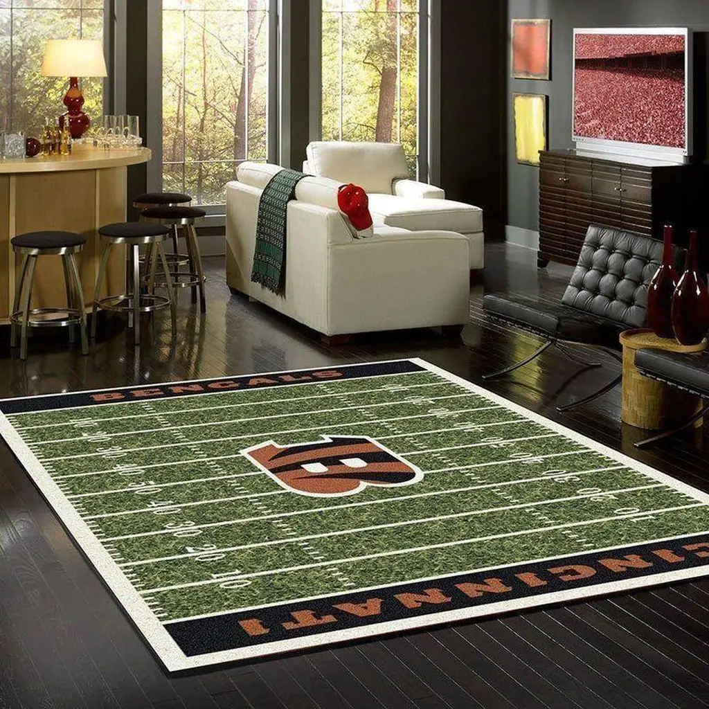 Cincinnati Bengals Area Rug Nfl Football Living Room Carpet Home Rug Regtangle Carpet Floor Decor Home Decor 0 Cincinnati Bengals Area Rug Nfl Football Living Room Carpet Home Rug Regtangle Carpet Floor Decor Home Decor 0