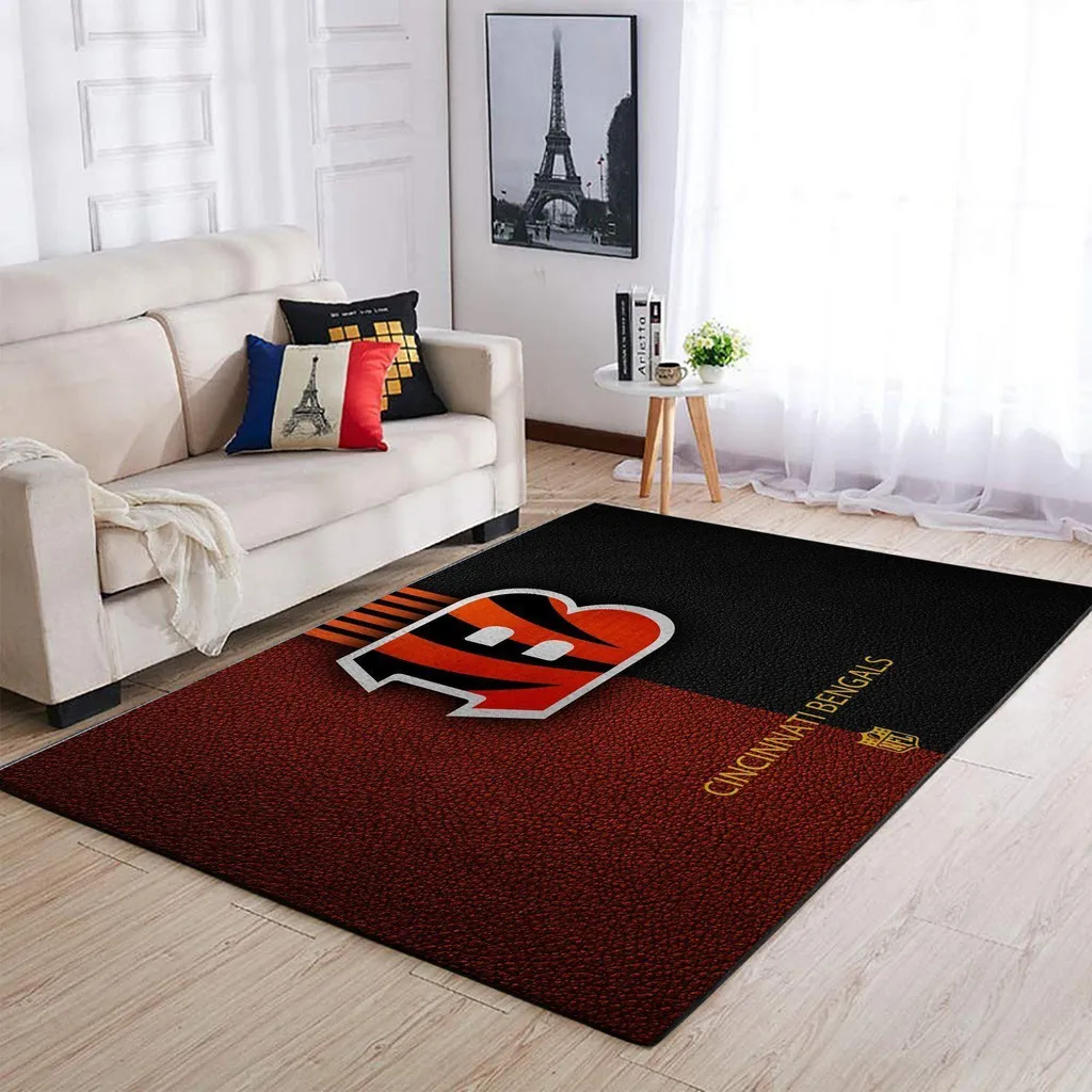 Cincinnati Bengals Area Rug Nfl Football Rug Regtangle Carpet Floor Decor Home Decor 0 Cincinnati Bengals Area Rug Nfl Football Rug Regtangle Carpet Floor Decor Home Decor 0