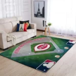 Cincinnati Reds Area Rug Mlb Baseball Team Logo Carpet Living Room Rugs Rug Regtangle Carpet Floor Decor Home Decor V6655 0