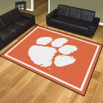 Clemson Tigers Area Rug Living Room Rug Home Decor Football Floor Decor Rb7a8e7e6890 0